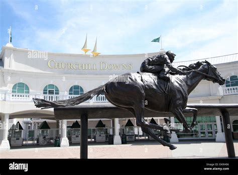 Churchill Downs Louisville Kentucky Stock Photo - Alamy