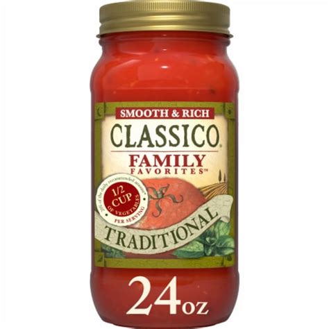 Classico Family Favorites Traditional Smooth & Rich Spaghetti Pasta ...