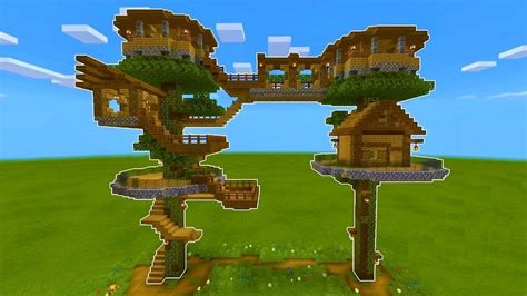 Minecraft Easy Tree House Tutorial (how To Build) - Youtube 614