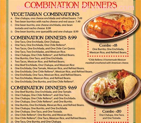 Online Menu of Cancun Restaurant Restaurant, Springfield, Illinois ...