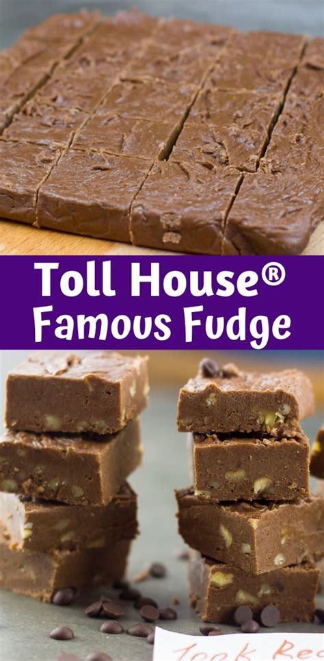 Toll House® Famous Fudge | Fudge recipes, Fudge recipes chocolate, Best ...