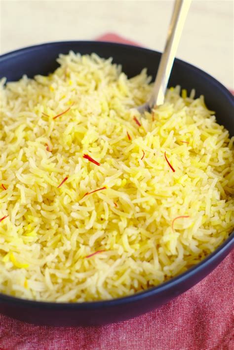 Saffron Rice - Mildly Meandering