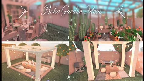 Bloxburg Speed Build | Boho Garden/Backyard Ideas!! |Advance Placement ...