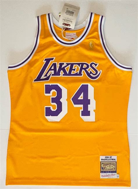 Shaquille O'Neal Signed Lakers Jersey Authentic (1997) - The Autograph ...