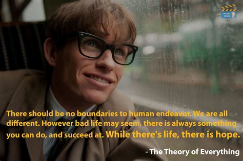 theory of everything quotes | Good life quotes, Life quotes, Movie quotes