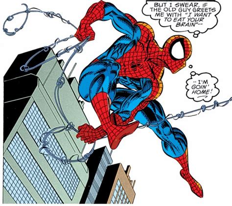 Spider-man swinging | Spiderman, Amazing spiderman, Retro comic