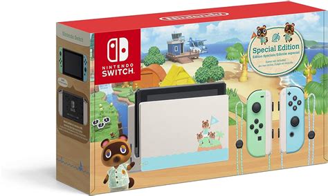 Nintendo Switch Console - Animal Crossing: New Horizons Edition ...