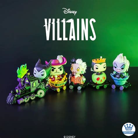 Disney Villains Train set Funko Pop - town-green.com