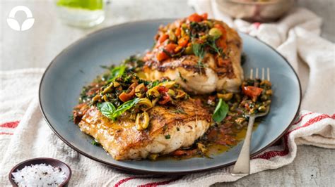 Grilled Hake Topped with Sauce Vierge | Food Lover's Market