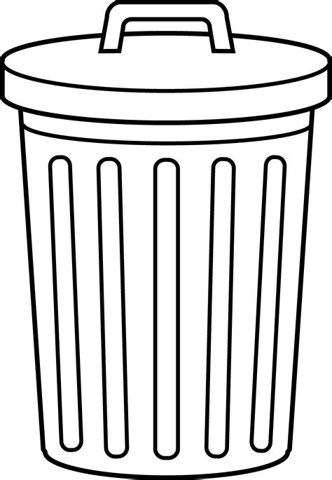 Garbage Can Clipart - Cliparts.co