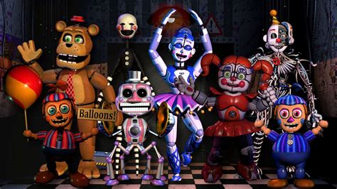 All Five Nights At Freddy's (FNAF): Security Breach Characters in 2022 ...