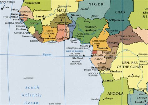 Gulf Of Guinea Map | World Map 07