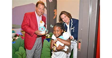 Coach Nick Saban, Ms. Terry Saban surprise children with award-winning ...