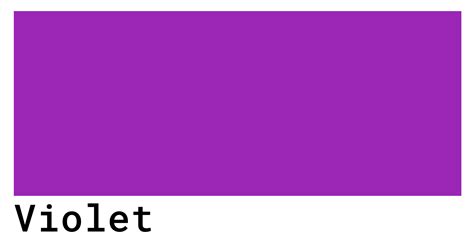 Violet Color Codes - The Hex, RGB and CMYK Values That You Need