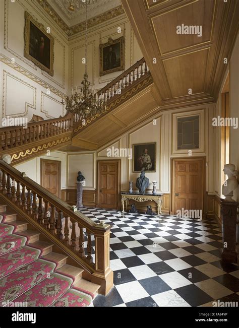 Staircase hall belton house lincolnshire hi-res stock photography and ...