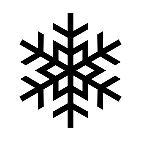 Snowflake Vector Icon 551230 Vector Art at Vecteezy