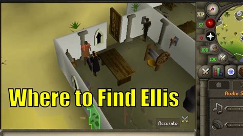 Where to Find Ellis in OSRS - YouTube