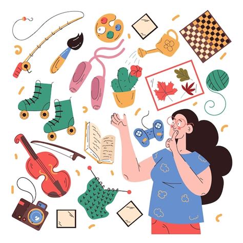 Hobbies interests Vectors & Illustrations for Free Download | Freepik