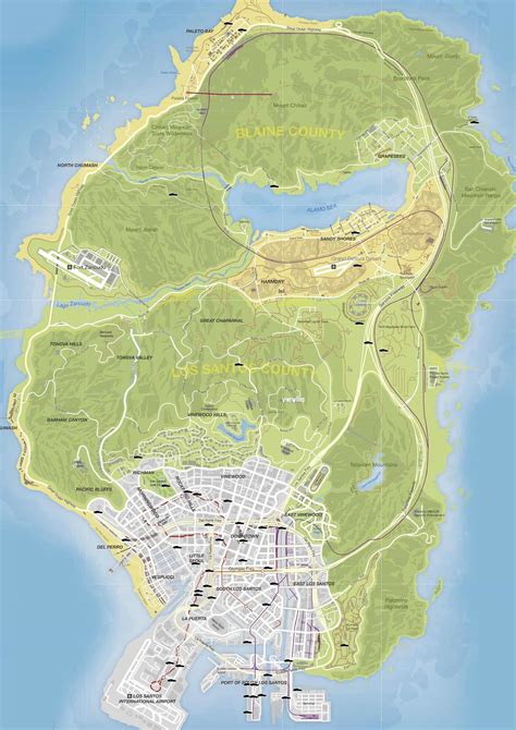 Gta 5 Armored Car Locations Map