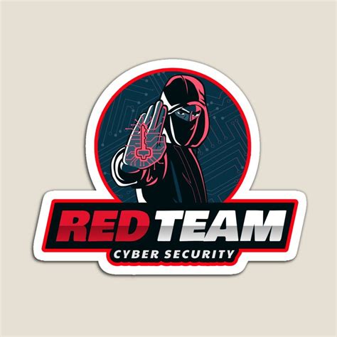 Red Team - Cyber Security Magnet by clubtee | Red team, Cyber security ...