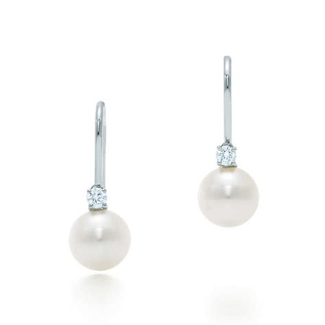 Pearl Earrings - 925 Silver Replica Tiffany & Co.