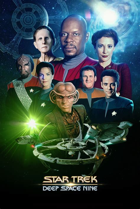 Star Trek DS9 Fanart Poster by Uebelator : r/Treknobabble