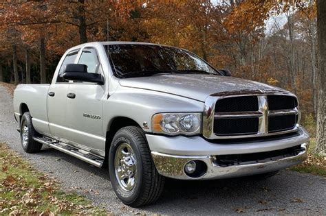 No Reserve: 36k-Mile 2003 Dodge Ram 2500 SLT Quad Cab Cummins for sale ...