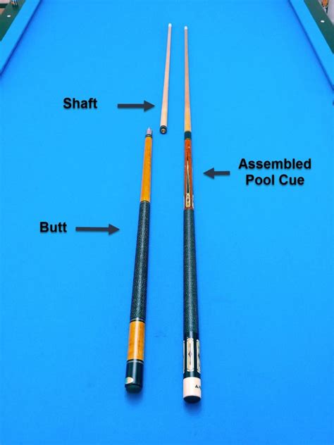 The Different Parts of a Pool Stick or Pool Cue | Supreme Billiards