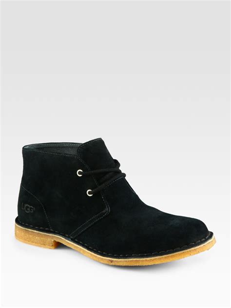 Ugg Leighton Chukka Boot in Black for Men | Lyst