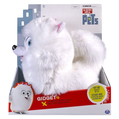 The Secret Life of Pets Gidget 12" Talking Plush Buddy - Toys & Games ...