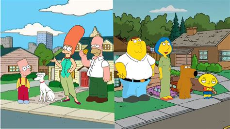 ️ Family guy simpson. Simpsons vs Family Guy. Which show fell harder ...