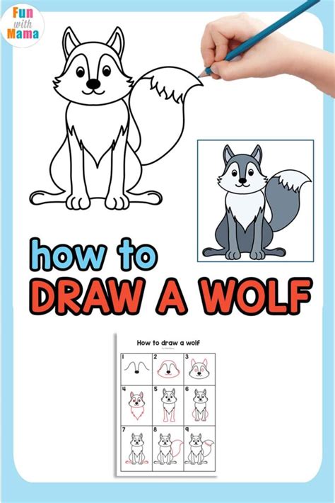 How To Draw A Werewolf Step By Step For Kids