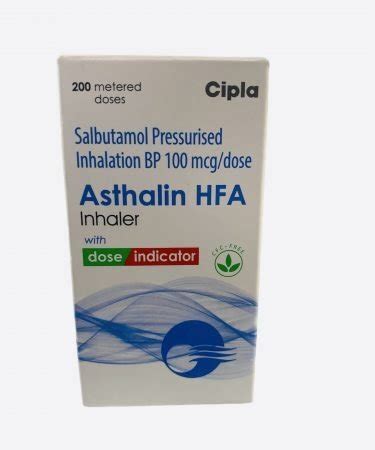 ASTHALIN INHALER 100 mcg - Sukitha Pharmacy & Clinic (Pvt) Ltd