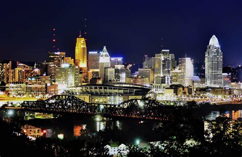 The skyline of Cincinnati, Ohio, USA / The Queen City | Flickr