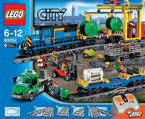 LEGO City Cargo Train 60052 Summer 2014 Set Photos Preview - Bricks and ...