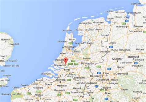 Where is Dordrecht on map of Netherlands