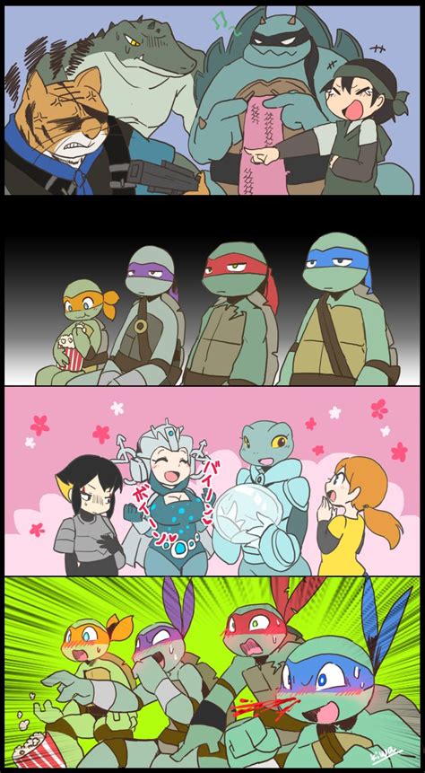 23 best TMNT Leo and Karai images on Pinterest | Boat, Animation and Comics