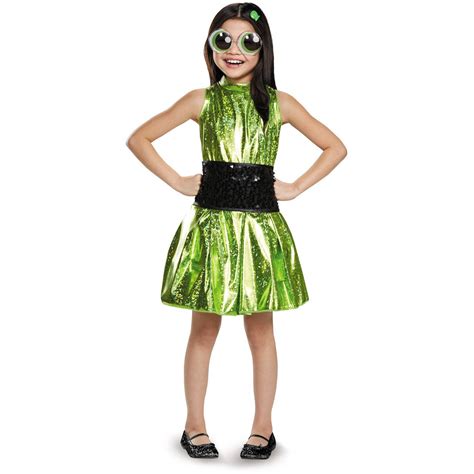 Powerpuff Girls Buttercup Deluxe Child Halloween Costume - Walmart.com ...