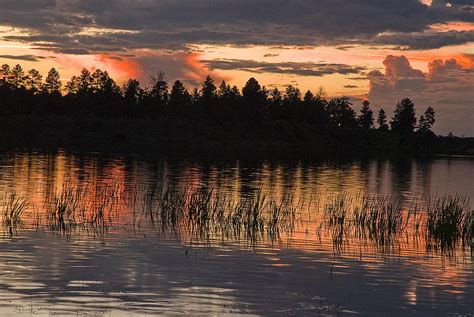 Fool Hollow Lake Sunset Photograph by Thomas Brossart