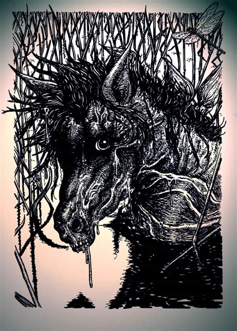 DragonsFaeriesElves&theUnseen : Kelpie - Celtic Water Horse-2013