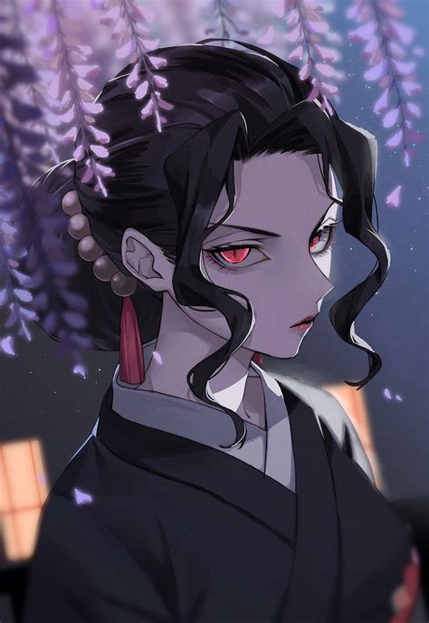 Muzan female fan-art, demon, demon slayer, kimetsu no yaiba, tamayo ...