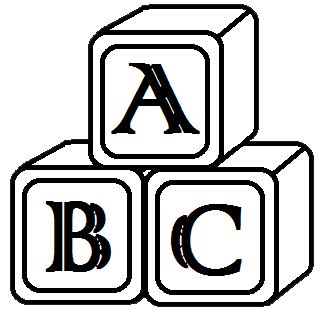 Alphabet Blocks Clipart - Free Printable Images for Learning the ABCs