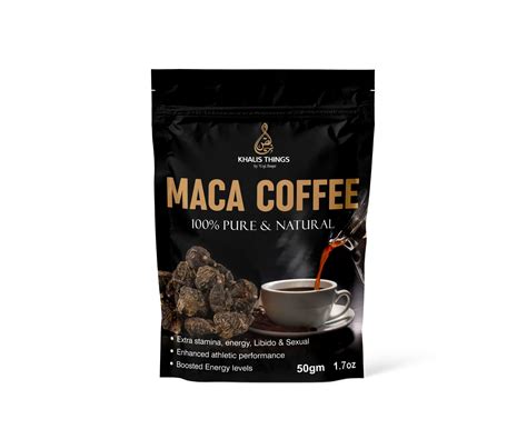 Maca Coffee - Buy The Best Black Maca Coffee from Khalis Things