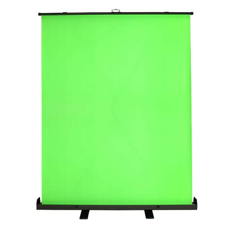 Buy Homegear Streaming/Video Background Green Screen – Pull-Up Backdrop ...