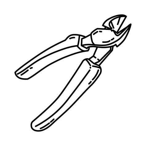 Wire Cutter Icon. Doodle Hand Drawn or Outline Icon Style 3216402 ...