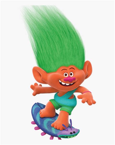 Trolls Characters For Boy, HD Png Download - kindpng