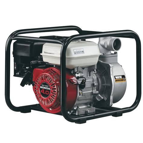 WAYNE GPH400 4 HP Portable Gas-Powered Water Transfer Pump With 2 in ...