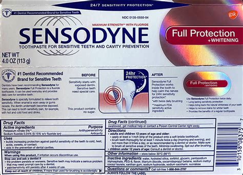 Sensodyne Toothpaste Ingredients | ipallshealthcare.com