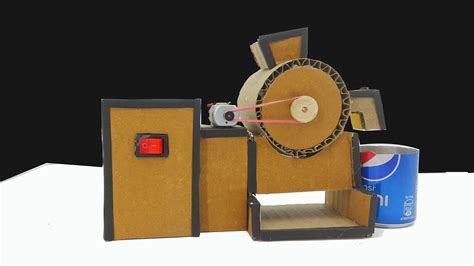 HOW TO MAKE FLOUR MILL MACHINE WITH CARDBOARD - YouTube