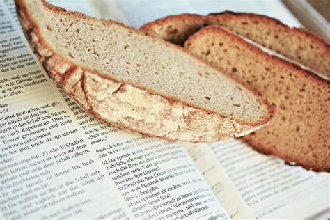 HD wallpaper: bread, bread of life, gospel, bible, christian faith ...